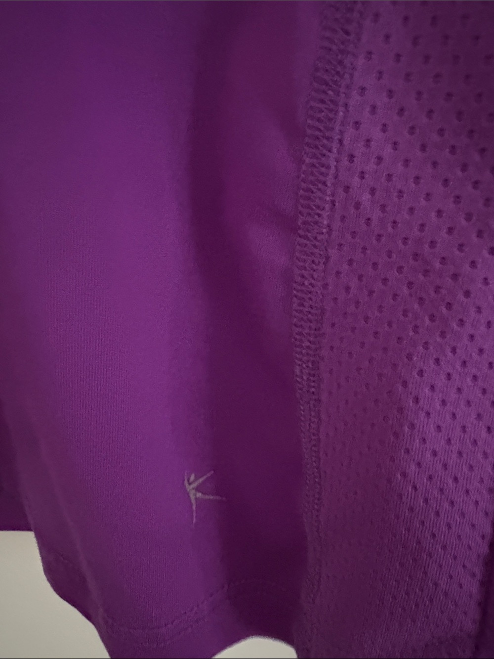 Danskin Now Women’s Long Sleeve Performance Top - Purple Size Large 12/14 - Picture 3 of 4